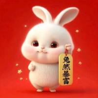 福兔迎春