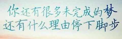追梦不止