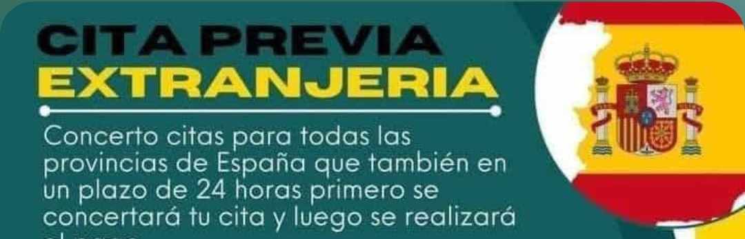 CITA PERVIA
EXTRANJERIA
