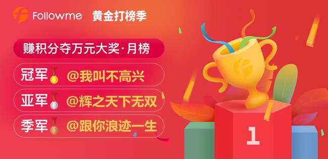 【榜单公布】恭喜@我叫不高兴 成功夺得2千奖金！