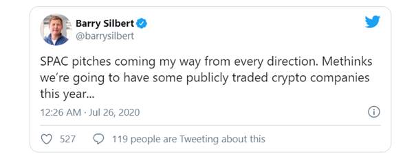 Publicly Traded Cryptocurrency Firms ? 