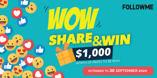 #ShareAndWin# Extended