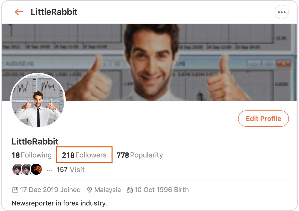 Updated Profile Homepage