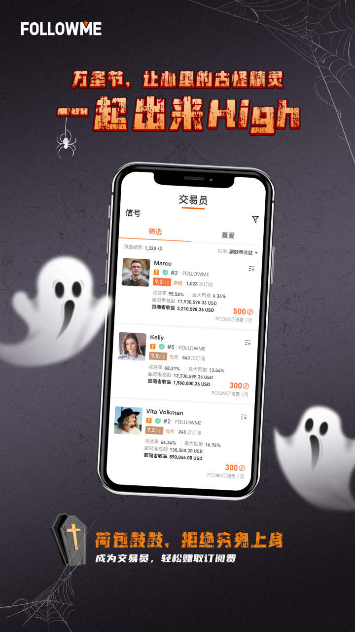 万圣节收下这份神秘礼物,让你变身快活鬼!