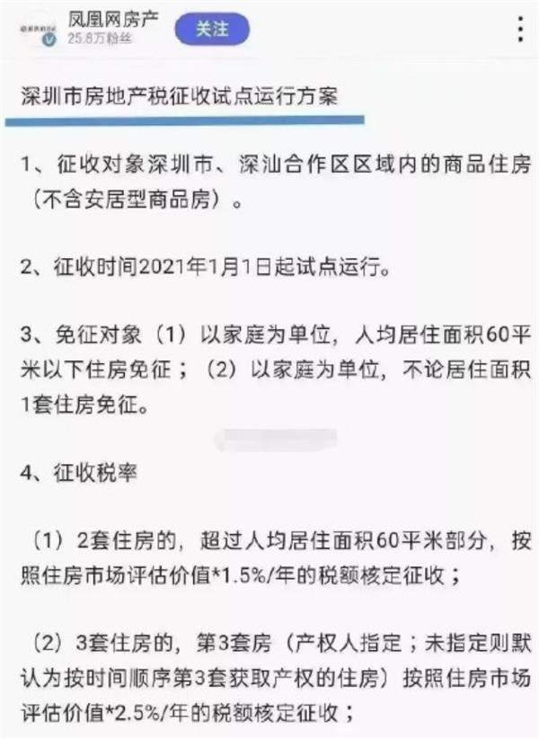 炒房客无眠！深圳要征房地产税？回应来了！代持炒房 中一套狂赚500万 官方火速出手