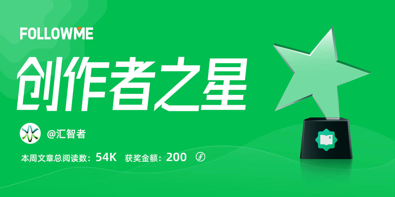 “月度创作者之星”奖励已发送，请注意查收！