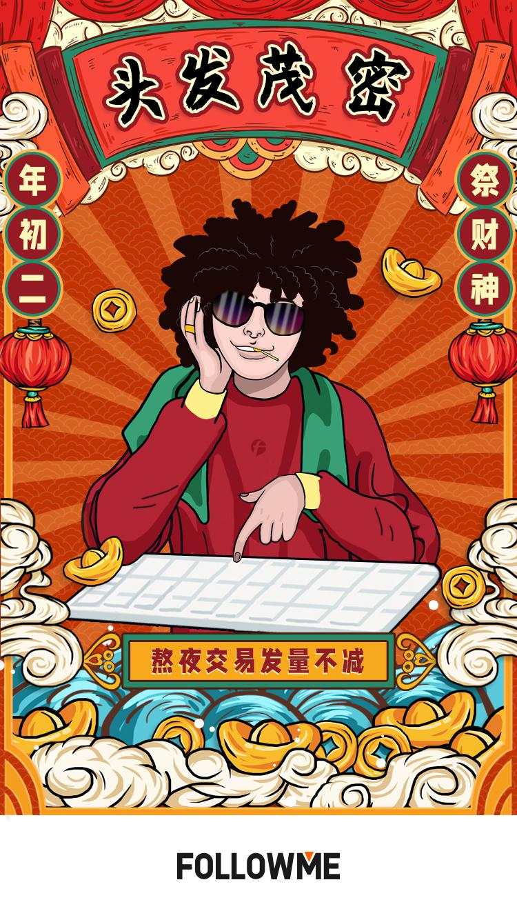 牛年送好礼!免费领限量红包封面,定制交易笔记本属于你