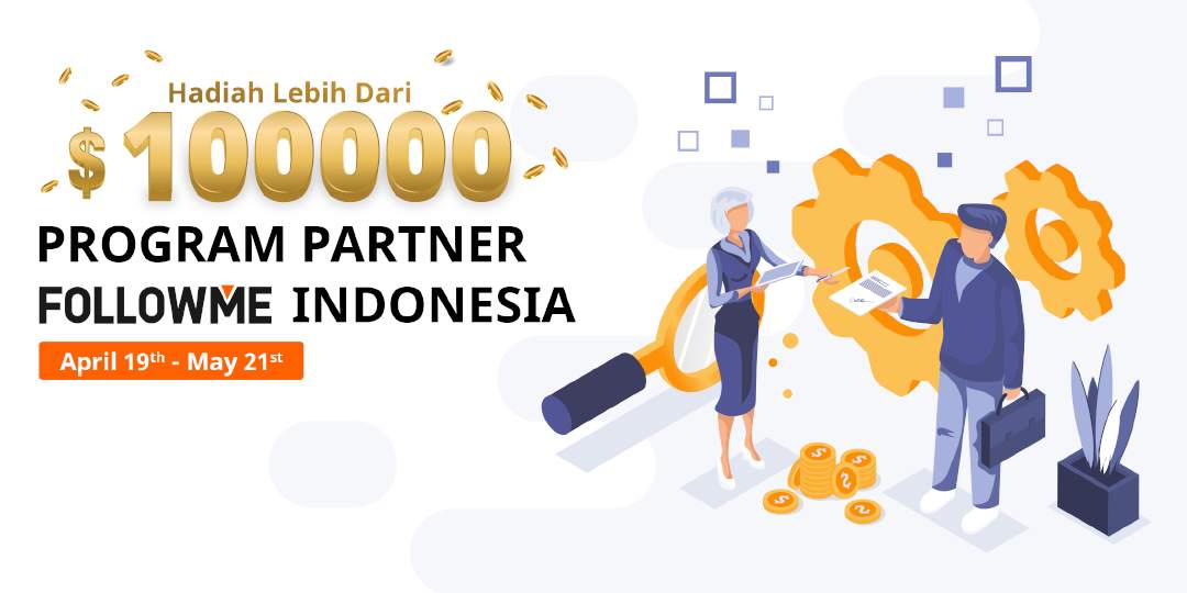 Jadikan partner, Menang sampai 700 USD!