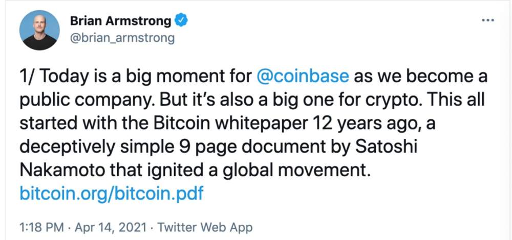 Coinbase上市，币圈沸腾，投机者却被割韭菜
