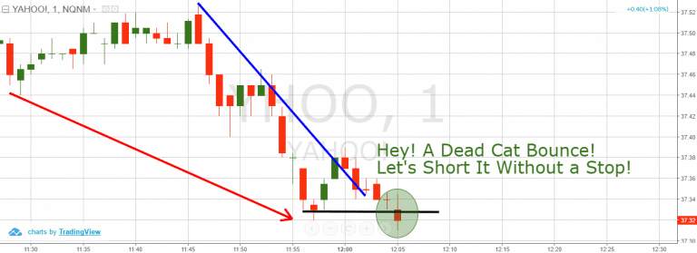 Cứu Tài Khoản Forex dựa vào mô hình giá Dead Cat Bounce