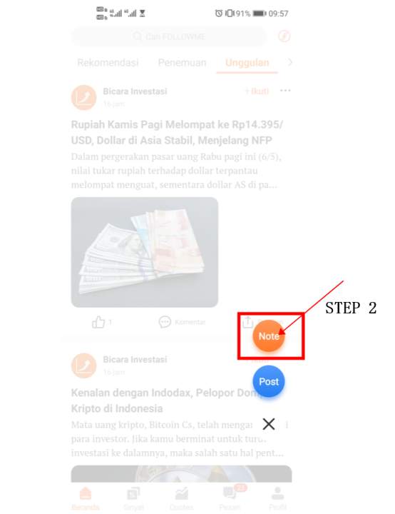Panduan Publikasikan Catatan