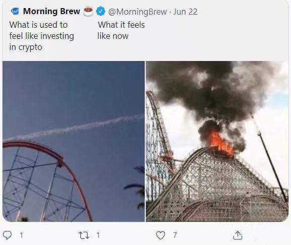 比特币，凉凉