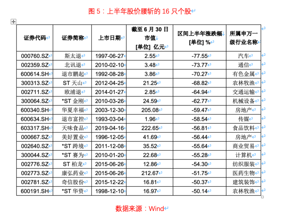A股上半年收官，哪些板块表现最突出？