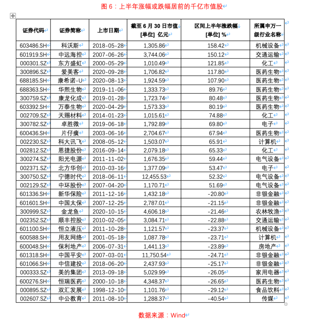 A股上半年收官，哪些板块表现最突出？