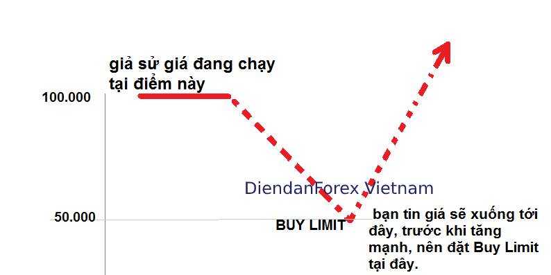 Pending order là gì? Hướng dẫn đặt lệnh chờ Buy limit