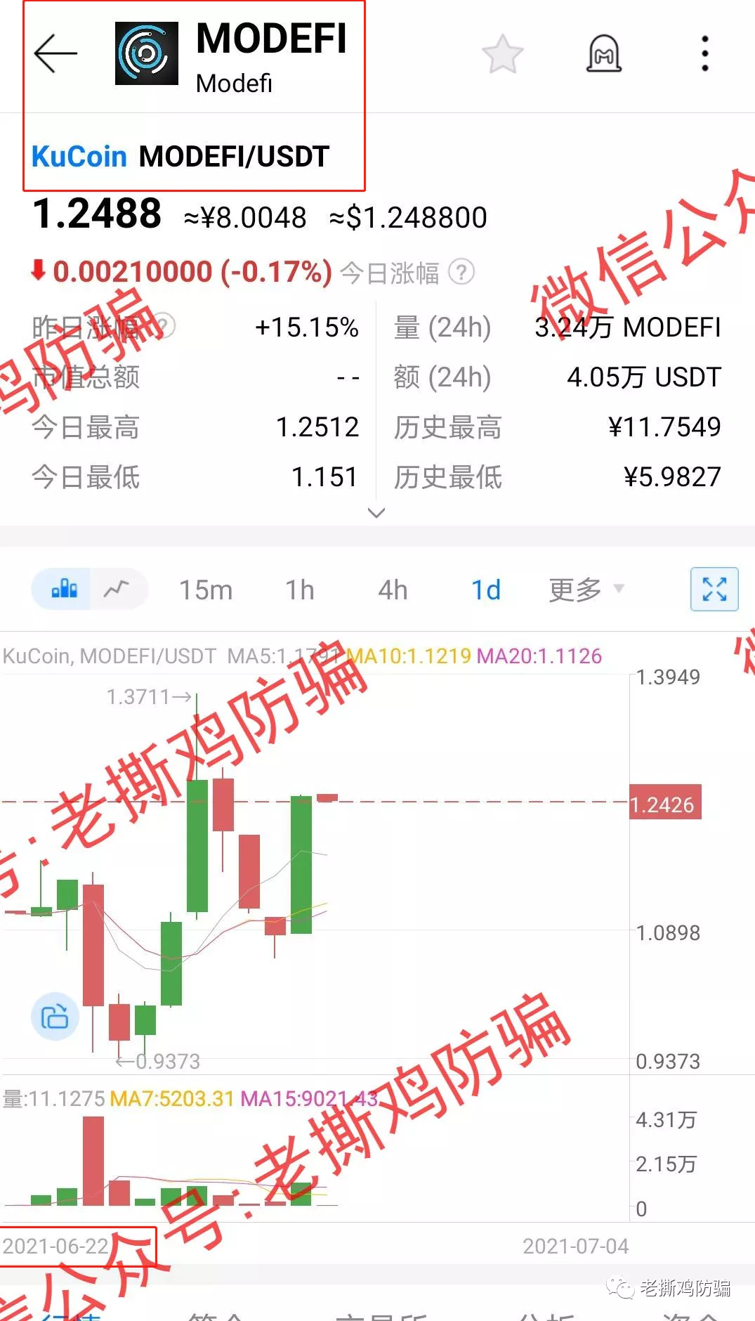 BSC链上的Gabriel:完全抄袭Modefi项目,一个字都不改!!