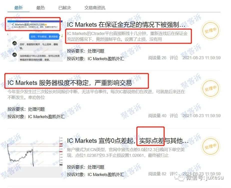 本周投诉报告:Pepperstone激石重出江湖,IC Markets,FXCM福汇问题重重!