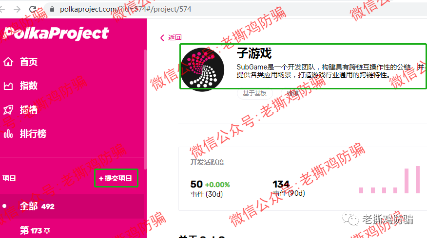 Subgame（SGB），披着波卡生态平行链外衣的假公链真资金盘！！