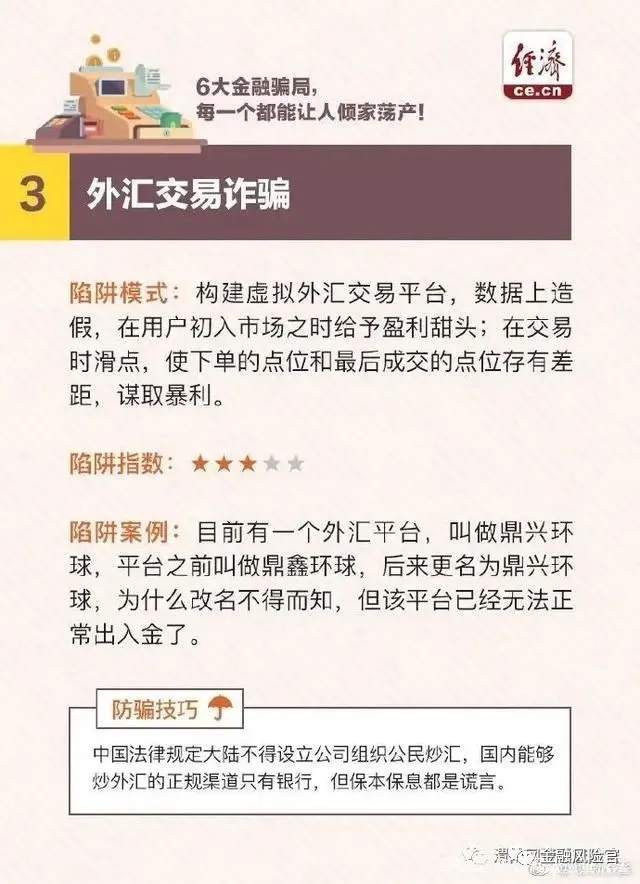 7大金融骗局，每一个都能让人倾家荡产！