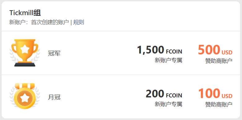 Tickmill 盛情赞助 imTrader 交易大赛 S9 赛季，助力参赛者更上一层楼！
