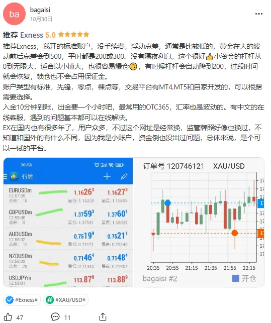 有奖口碑调查 | 你会坚持使用 Exness 吗？