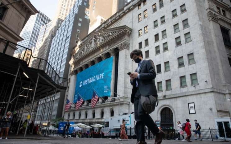 Goldman Proyeksi Suku Bunga The Fed Naik 4 Kali, Wall Street Tertekan
