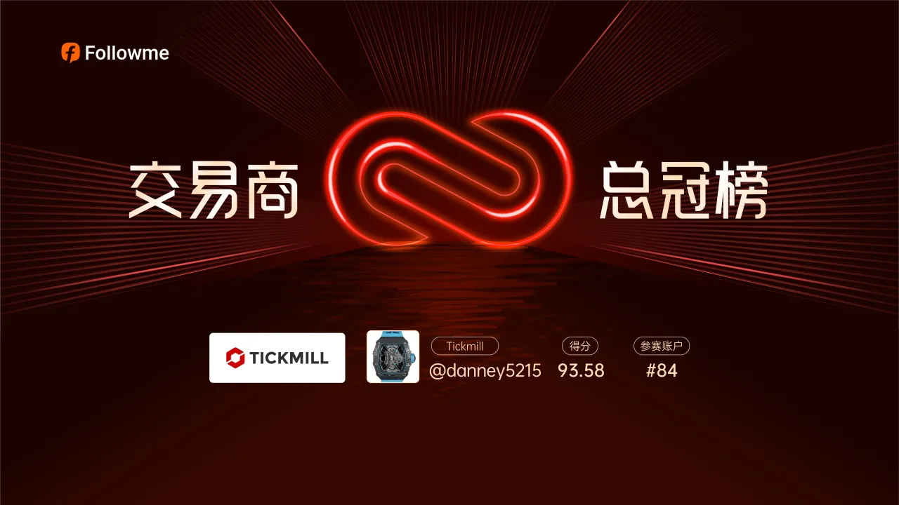 S9赛季Tickmill参赛选手实力打榜，双倍奖金值得拥有！