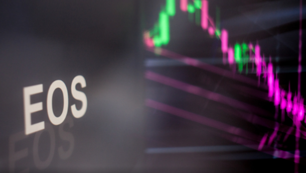 Aksi Jual Tren Bearish, Harga Uang Kripto EOS Jatuh 10%