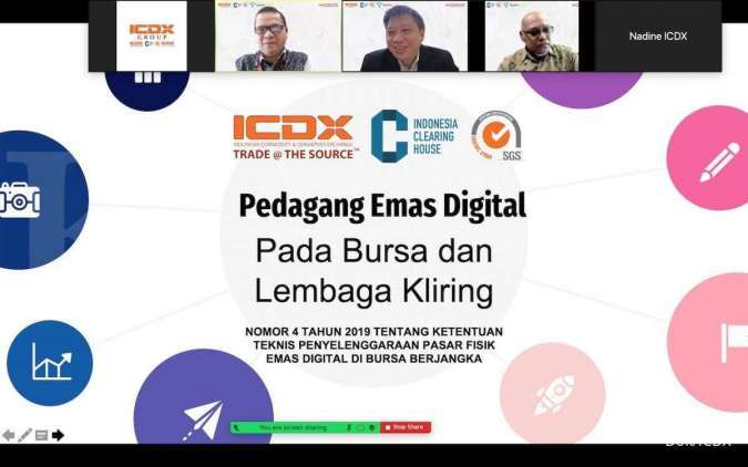 Enam Pedagang Fisik Emas Digital Menanti Izin Resmi