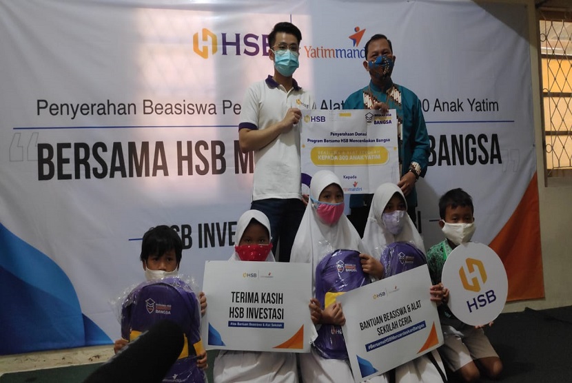Lewat Laznas Yatim, HSB Beri Beasiswa 300 Anak Yatim