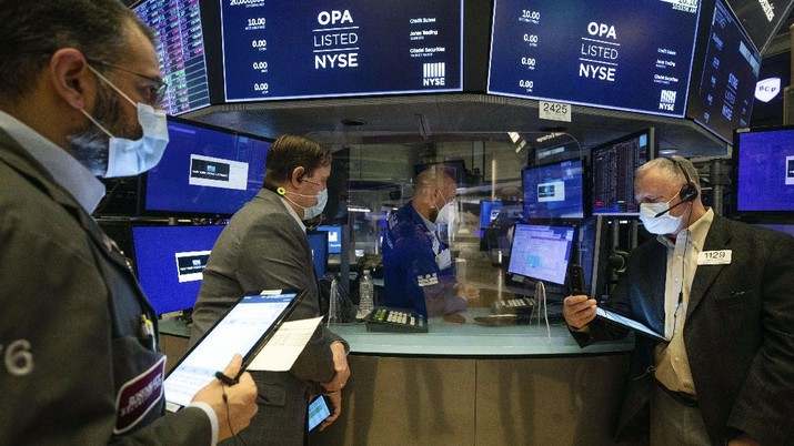 Wall Street Merah. Isu Lapangan Kerja & Tapering Jadi Pemicu