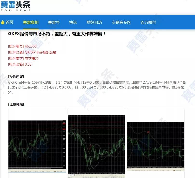 大量客诉后突然杳无声息，GKFX捷凯是跑路了？