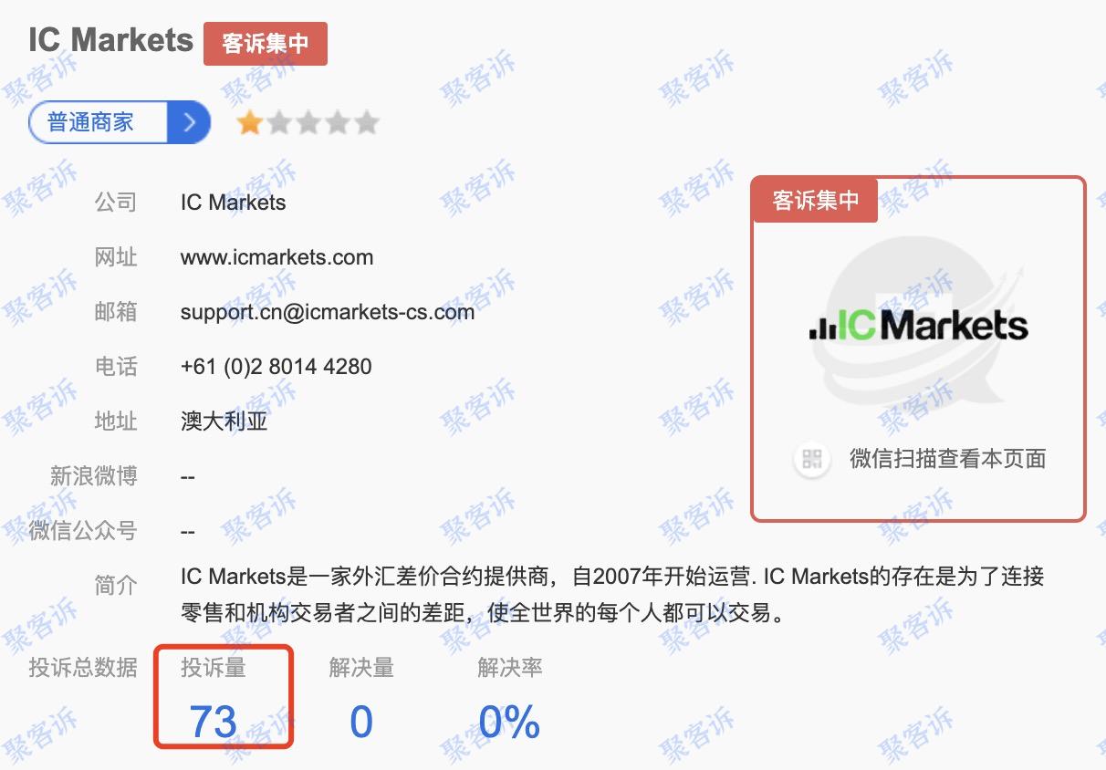 卡盘严重:IC Markets新的一年依旧客诉满满!