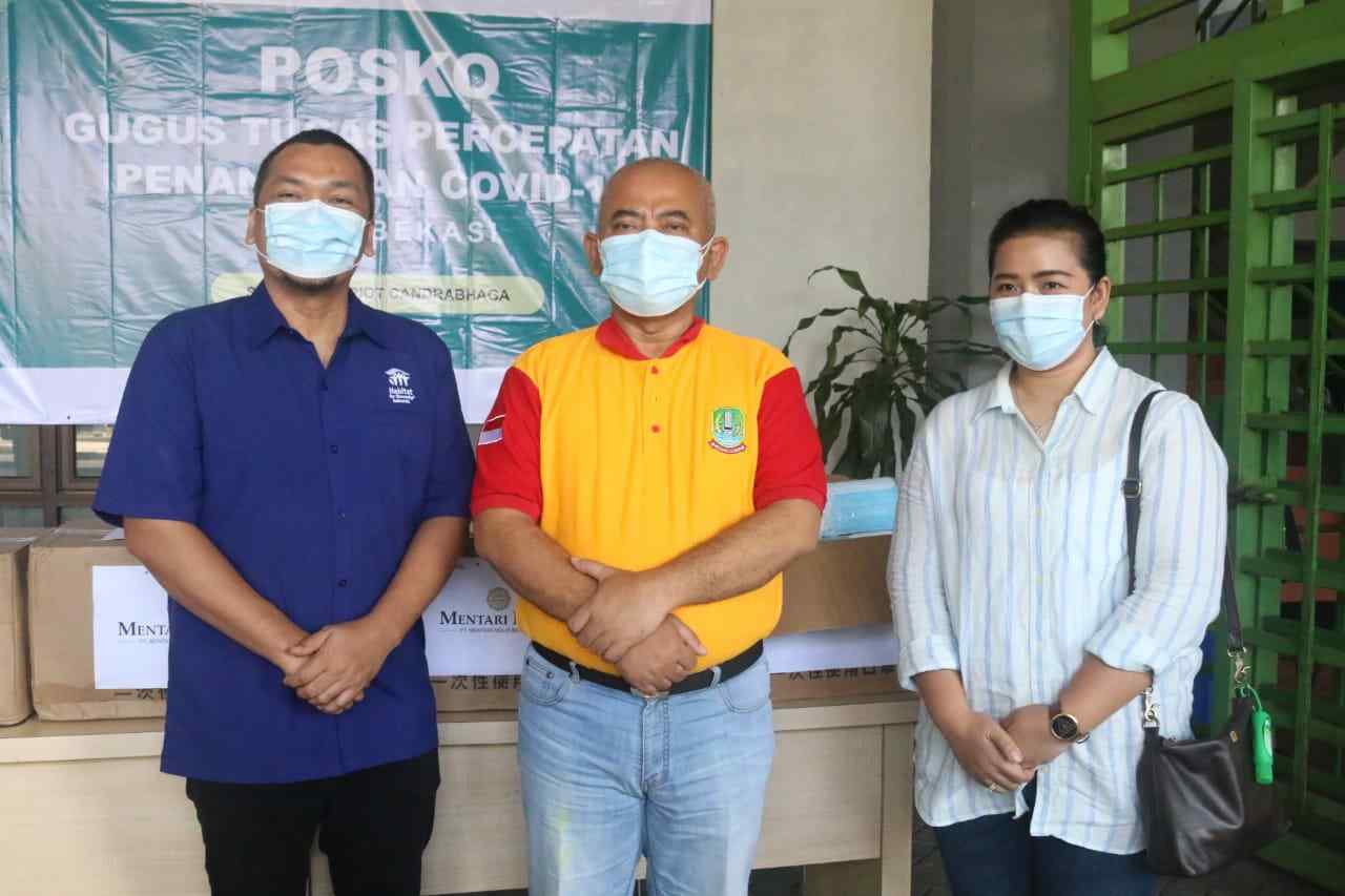 Wali Kota Terima Bantuan 8000 Masker dari Mentari Mulia Berjangka