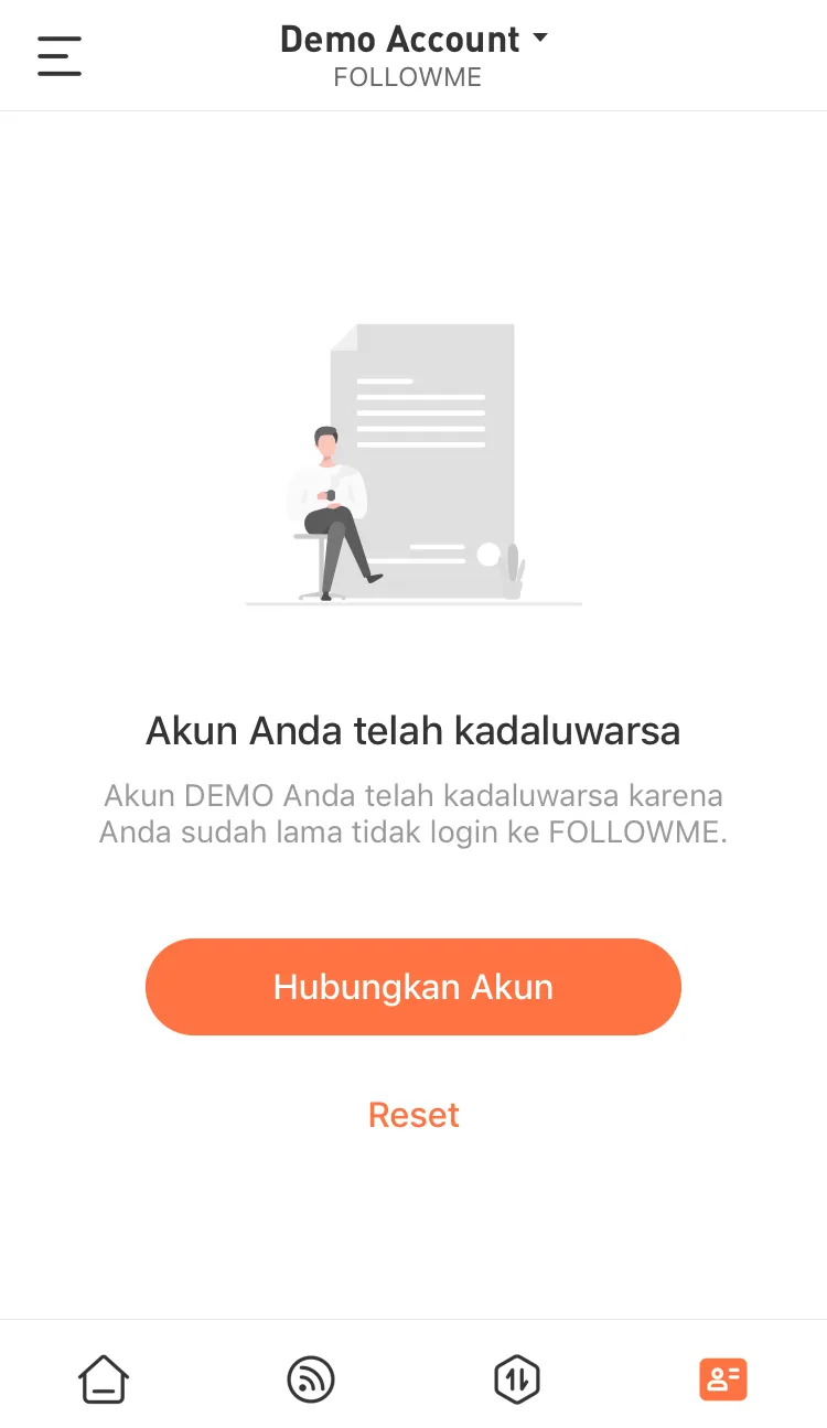 Pembaruan versi FOLLOWME: menambahkan modul data, mendukung pengaturan ulang akun DEMO yang telah kedaluwarsa dan sebagainya~
