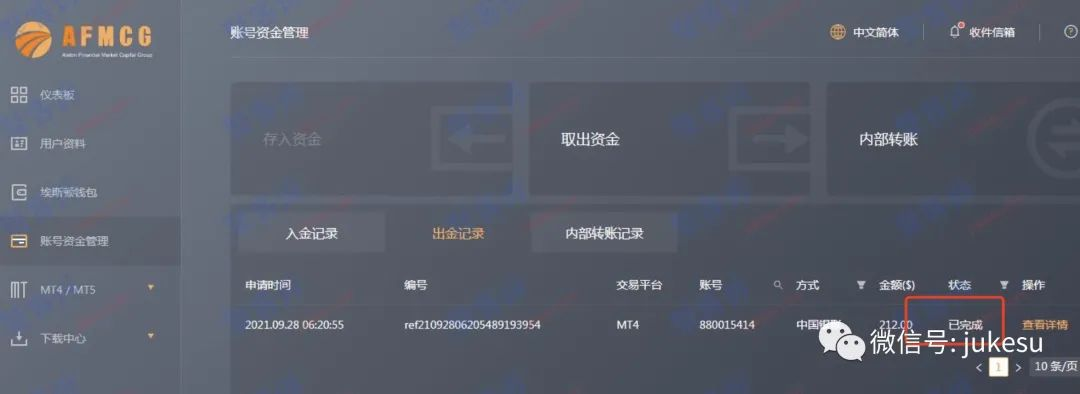 AFMCG不给出金：又是一家圣文森特监管的公司！