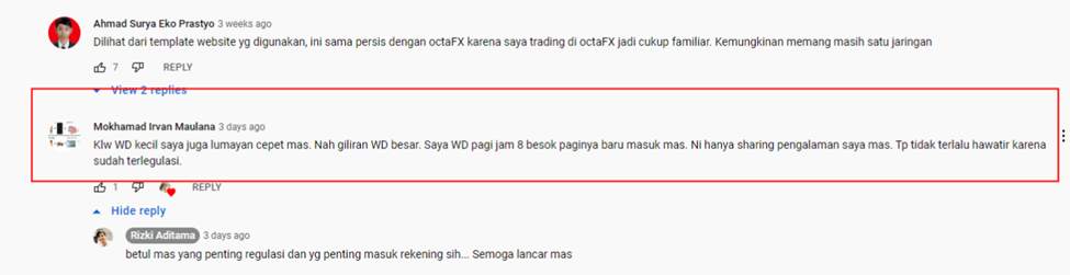 Apakah Penarikan Dana di Octa Investama Berjangka Prosesnya Lama? Yuk Kita Simak