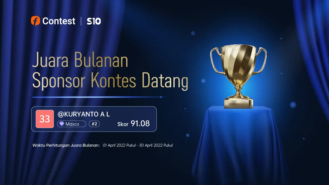 Peringkat Bulanan Maxco Datang, Apakah Anda Adalah Juara Bulanannya?