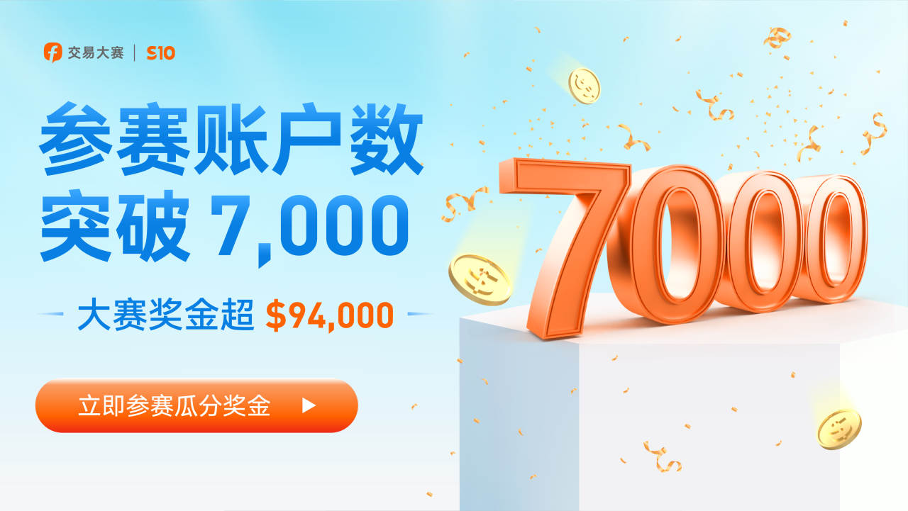 参赛账户数突破 7,000 个，参赛者奋勇争先！