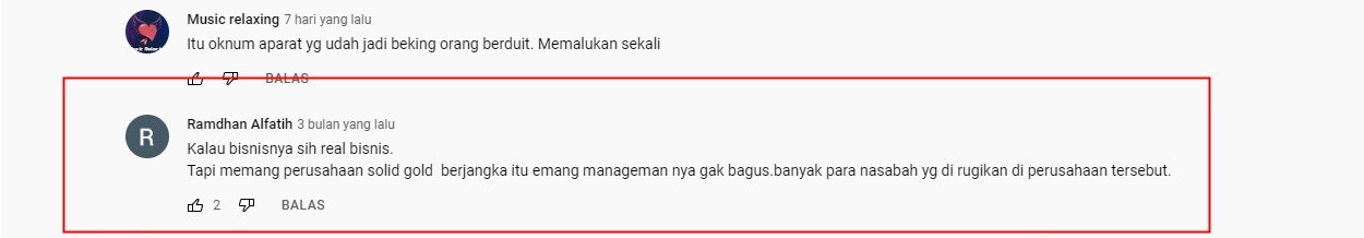 Banyak Nasabah yang Dirugikan Akibat Trading di Solid Gold Berjangka?