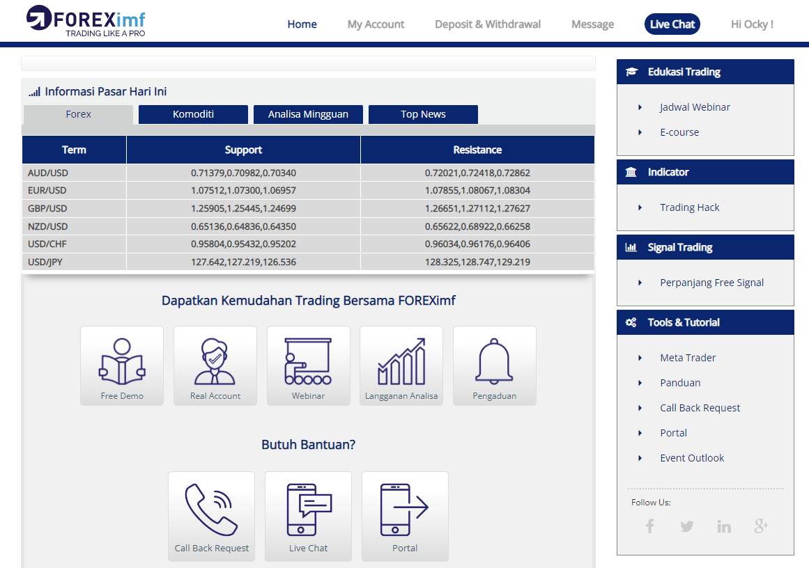 Ulasan Pialang Berjangka: ForexIMF, Trading Like a Pro!