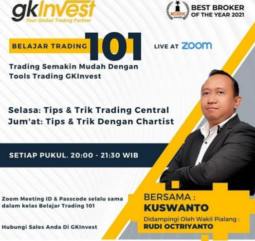 GKInvest Buka Peluang Belajar Tips Dan Trik Tools Trading