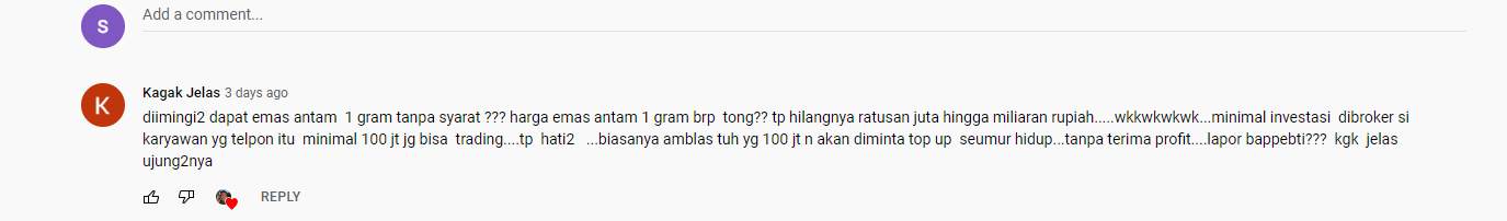 Sungguh Mengecewakan !! Nasabah Menceritakan Pengalaman Trading di Best Profit Futures