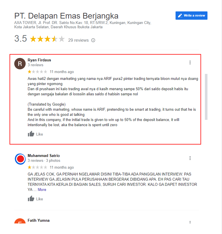Hati - Hati Trading di Delapan Emas Berjangka, Semuanya Omong Kosong!