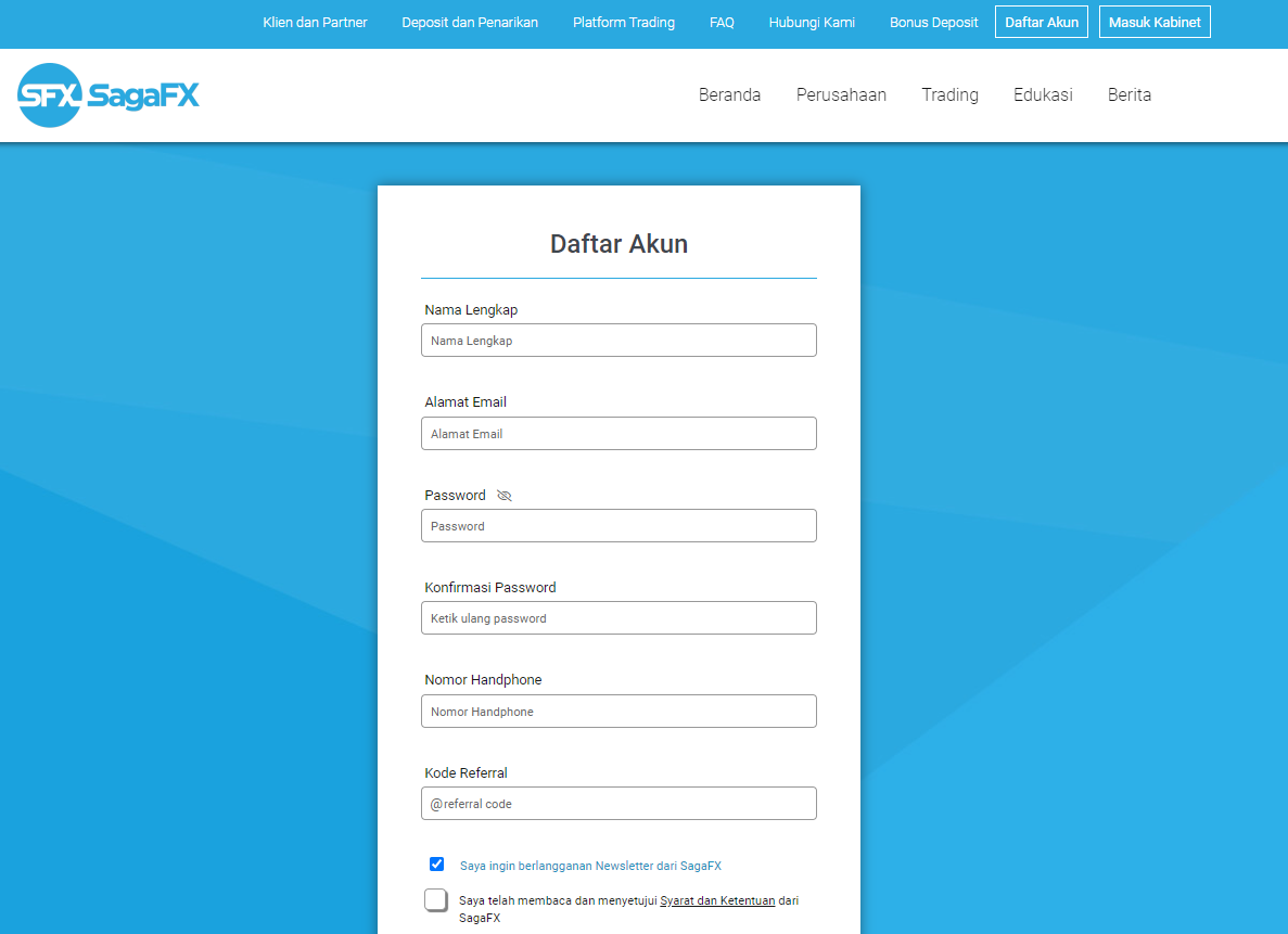 Ulasan Pialang Berjangka: SagaFX, Partner Trading dengan Kualitas Terbaik