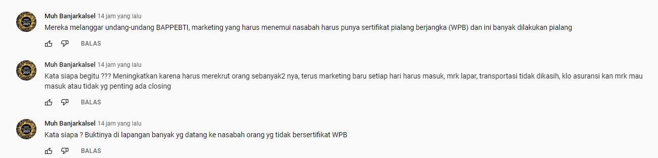 Best Profit Futures (BPF) Mengundang Nasabah Tidak Sesuai Prosedur?