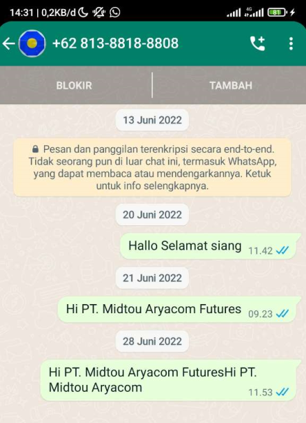 Ulasan Pialang Berjangka: Midtou Aryacom Futures, For Better Future