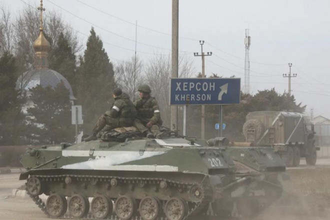 Ukraine thất thế ở mặt trận phía Nam