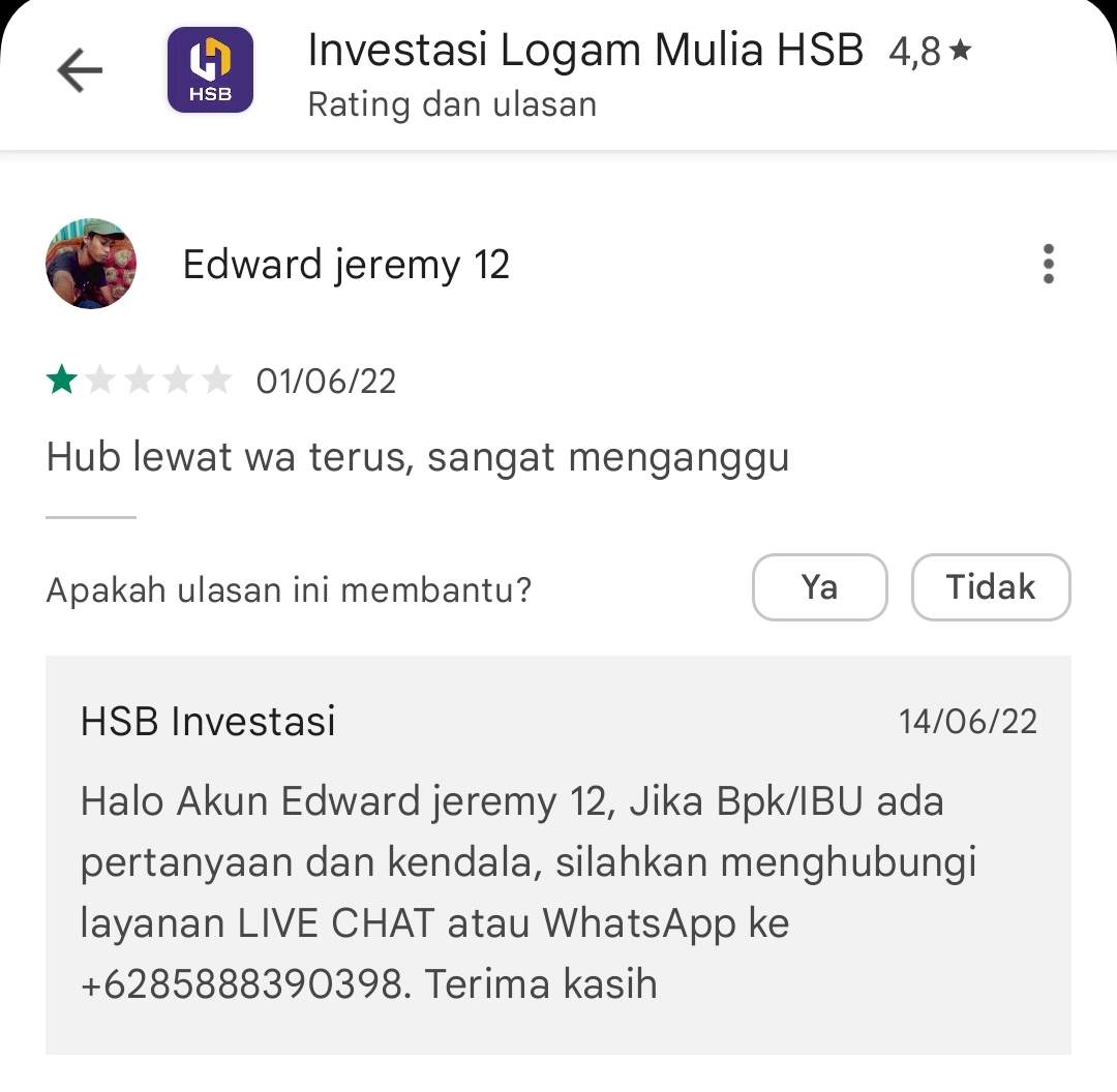 Sales HSB Selalu Menggangu! 