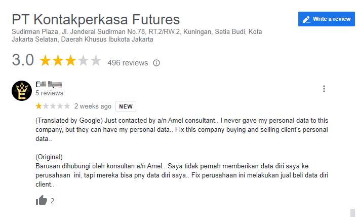 Benarkah Broker KPF Melakukan Jual Beli Data Pribadi Client untuk Mencari Nasabah?
